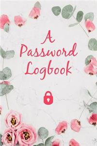 Password Logbook to Write Down and Keep Track of Usernames & Passwords