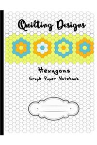 Quilting Designs Hexagons Graph Paper Notebook
