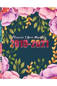 Planner 3 Year Monthly 2019-2021