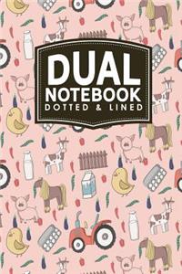 Dual Notebook - Dotted & Lined