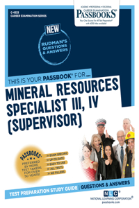 Mineral Resources Specialist III, IV (Supervisor), 4333