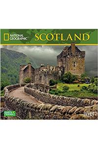 National Geographic Scotland 2018 Wall Calendar