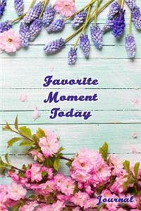 Favorite Moment Today Journal