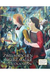 Zwei Mädchen - August Macke - Notebook/Journal