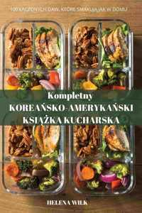 Kompletny KOREAŃSKOAMERYKAŃSKI KSIĄŻKA KUCHARSKA