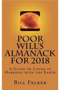 Poor Will's Almanack for 2018
