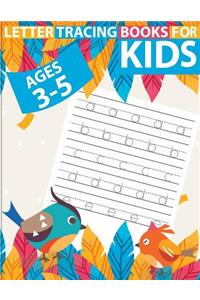 Letter tracing books for kids ages 3-5