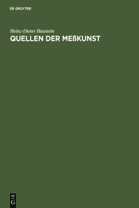 Quellen der Meßkunst