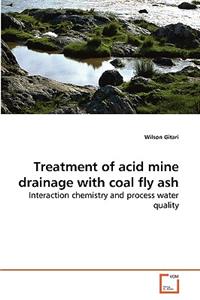 Treatment of acid mine drainage with coal fly ash