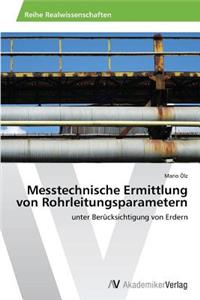 Messtechnische Ermittlung Von Rohrleitungsparametern