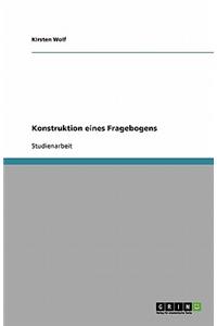 Konstruktion eines Fragebogens