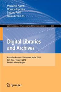 Digital Libraries and Archives