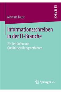Informationsschreiben in Der It-Branche