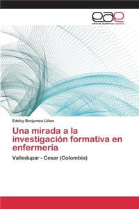 mirada a la investigación formativa en enfermería