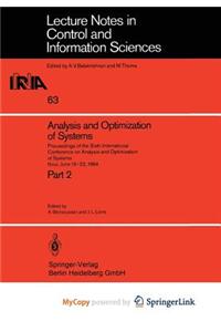 Analysis and Optimization of Systems