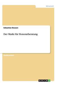 Der Markt für Honorarberatung