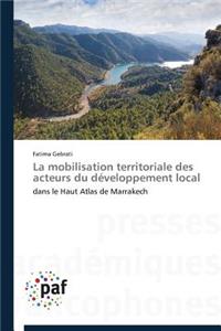La Mobilisation Territoriale Des Acteurs Du Développement Local