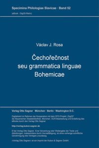 Cechorecnost Seu Grammatica Linguae Bohemicae
