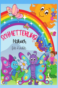 Schmetterling Malbuch für Kinder