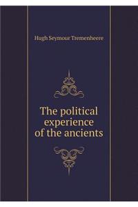 The political experience of the ancients
