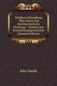 Schillers Abhandlung 