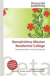 Ramakrishna Mission Residential College