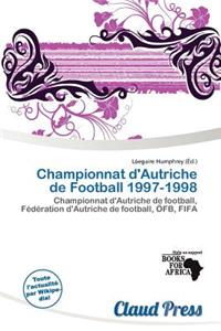 Championnat D'Autriche de Football 1997-1998