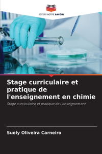 Stage curriculaire et pratique de l'enseignement en chimie