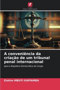 A conveniência da criação de um tribunal penal internacional