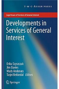 Developments in Services of General Interest