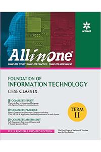 All in One Foundation of Information Technology CBSE Class 9 Term-II