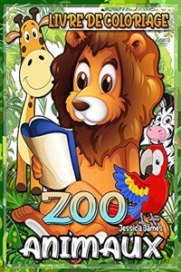 ZOO Animaux Livre de coloriage