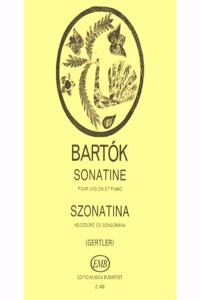 Violin Sonatina Vln/Pf (Bartok)