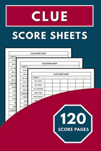 Great Scorebook For Clue Game