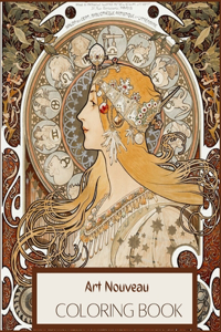 Art Nouveau Coloring Book