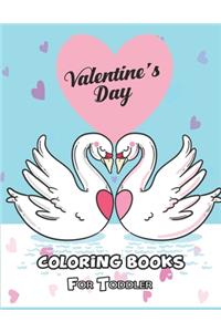 Valentine's Day Coloring Book For Toddler.