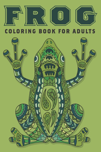Frog Coloring Book For Adults