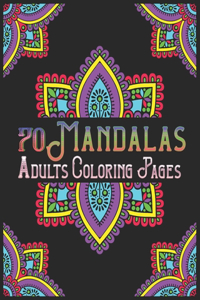 70 mandalas adults coloring pages