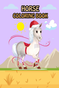 Horse Coloring Book