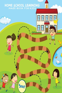 Home School Learning Maze Book For Kids