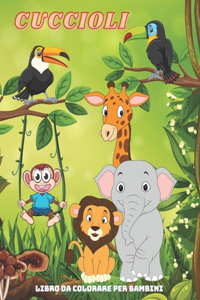 CUCCIOLI - Libro Da Colorare Per Bambini