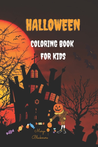 Halloween Coloring Book For Kids