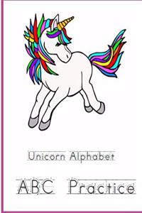 Unicorn Alphabet ABC Practice: Are you looking for a perfect and simple addition to your kid's UNICORN basket? This simple but charming coloring book mixed of Unicorn and alphabet