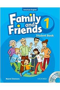 Family and Friends American Edition: 1: Student Book & Student CD Pack