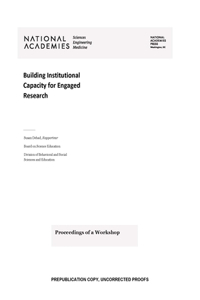 Building Institutional Capacity for Engaged Research