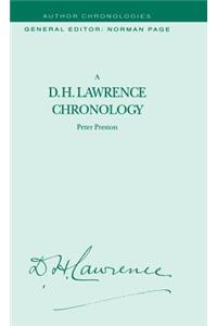 D.H. Lawrence Chronology