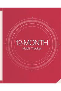 12-Month Habit Tracker