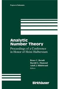 Analytic Number Theory: The Halberstam Festschrift 2