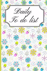 Daily To Do List