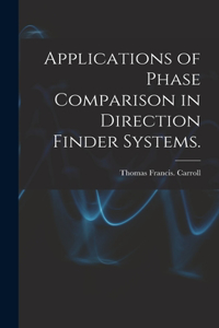 Applications of Phase Comparison in Direction Finder Systems.